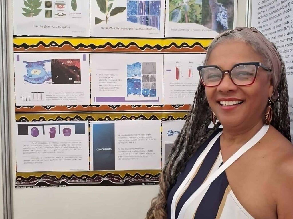 Rosy Isaias, um exemplo de pesquisadora. (Foto: Reprodução/Arquivo Pessoal)