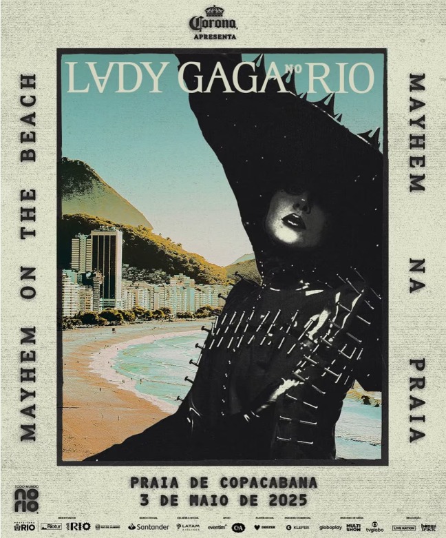 Show de Lady Gaga em Copacabana atrai multidão e impulsiona o impacto econômico do evento no Rio de Janeiro