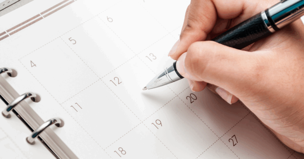 Planejamento é essencial para a produtividade.