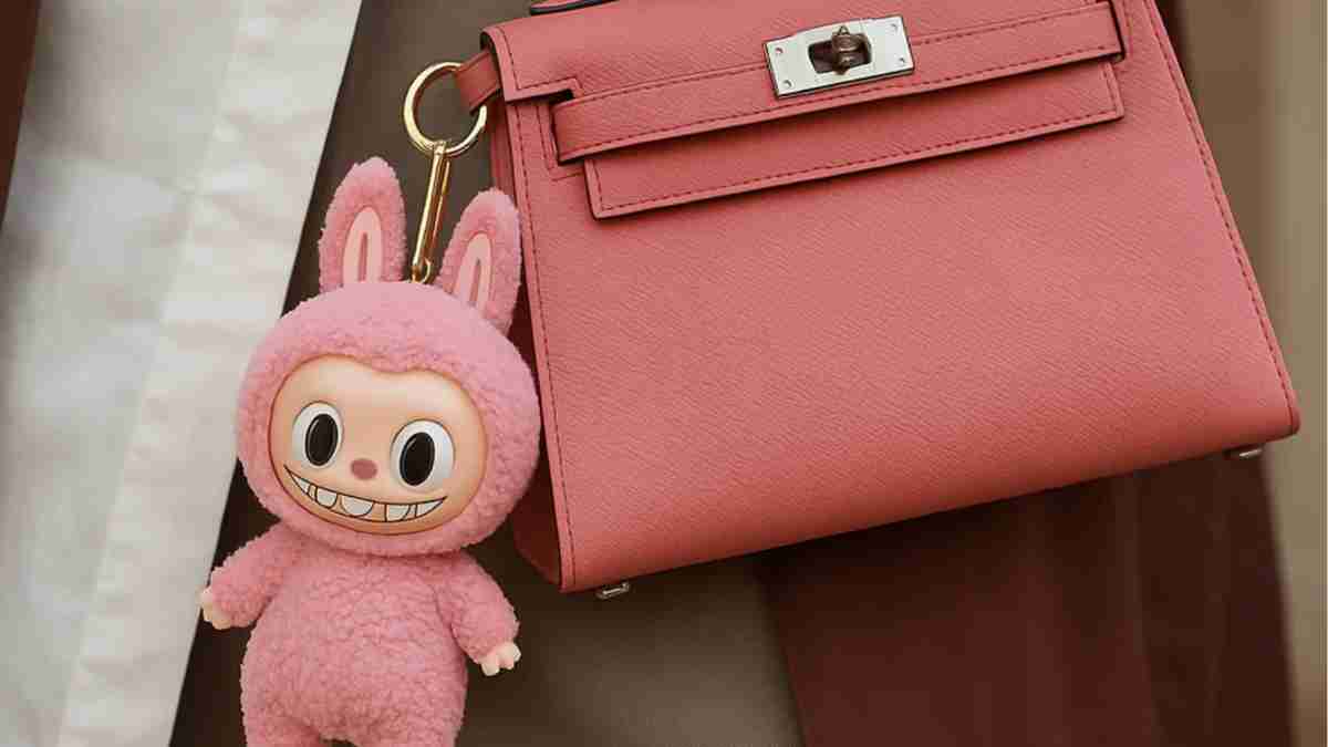 boneco colecionável viral com expressão divertida