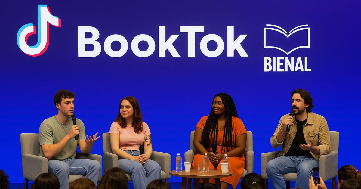 Painel do BookTok na Bienal do Livro Rio 2025 reúne criadores e público jovem