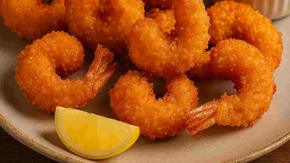 Receita de camarão empanado crocante com molho
