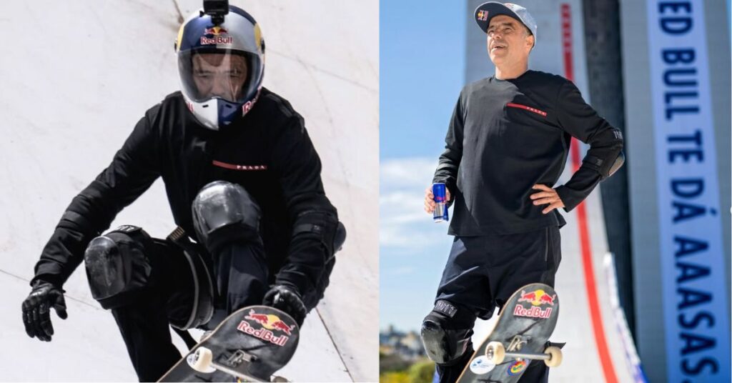 Sandro Dias quebra recorde mundial em megarrampa no prédio CAFF em Porto Alegre