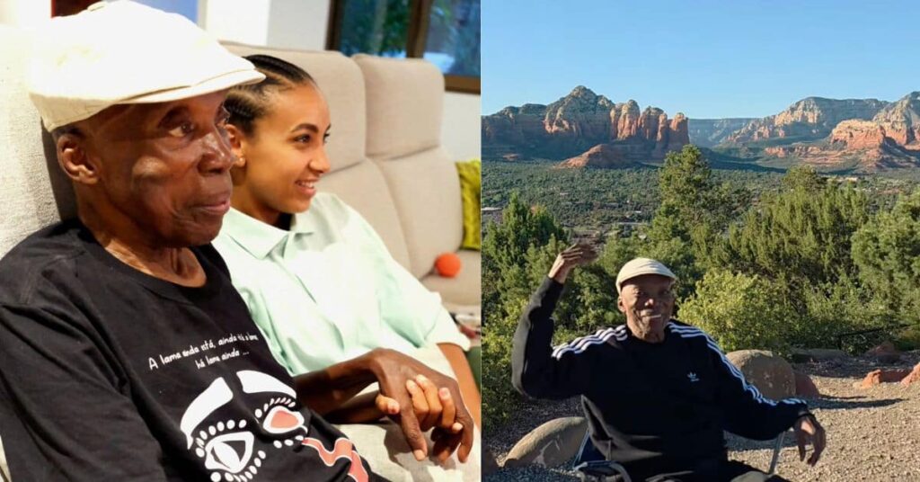 Milton Nascimento em casa com o filho e em viagem pelos Estados Unidos