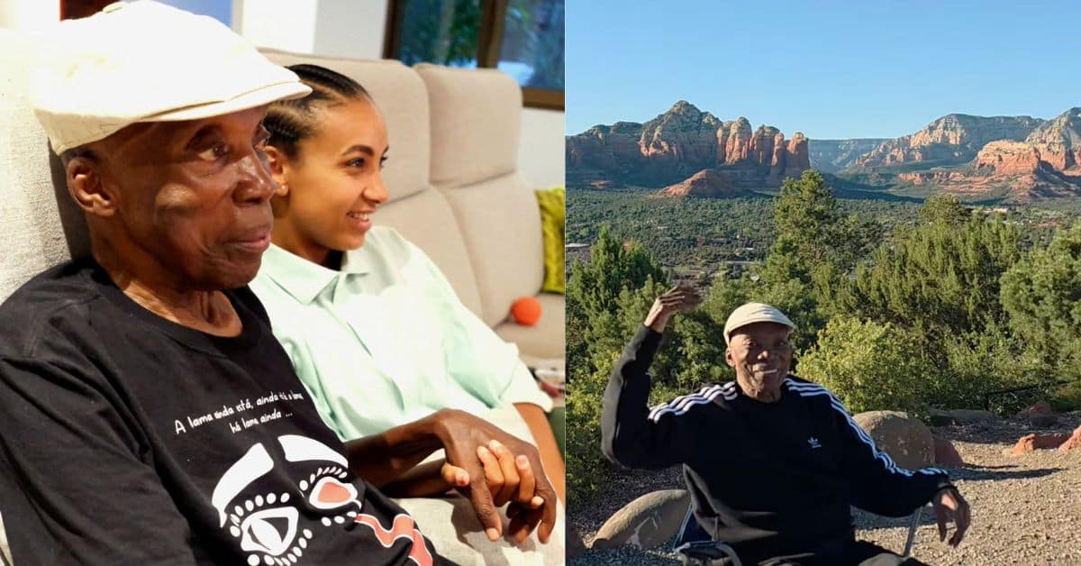 Milton Nascimento em casa com o filho e em viagem pelos Estados Unidos