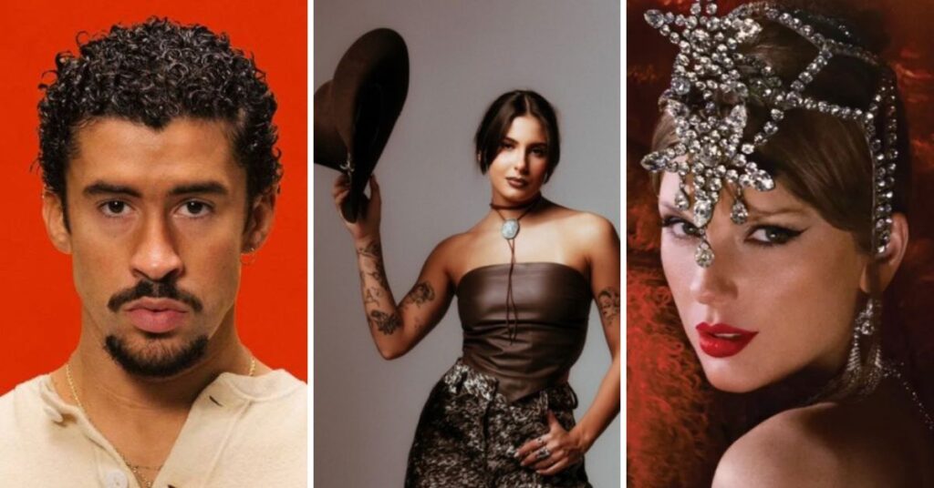 álbuns musicais de 2025 representados por artistas que marcaram o pop global