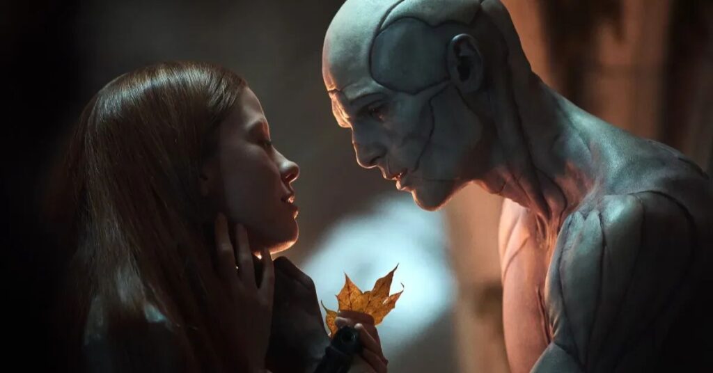 Cena de Frankenstein, um dos destaques entre os Filmes da Netflix indicados ao Globo de Ouro 2026.