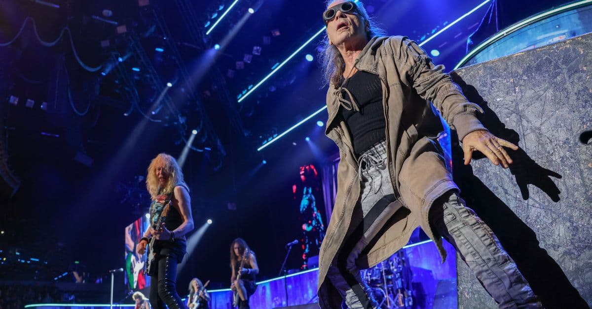 Iron Maiden no Brasil em show ao vivo