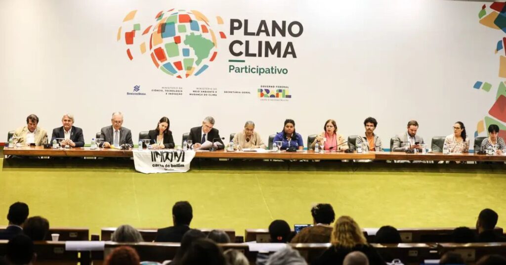 Plano Clima é apresentado em reunião do governo federal com participação social
