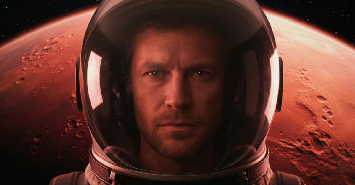 ALT (com PK): astronauta observa Marte durante missão científica em busca de vida em Marte