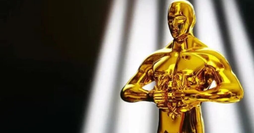 Estatueta do Oscar representando os indicados ao Oscar 2026