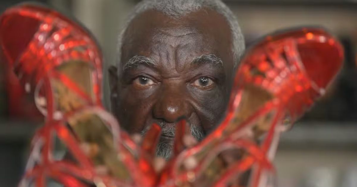 sandálias das passistas usadas por musas e rainhas no carnaval do Rio