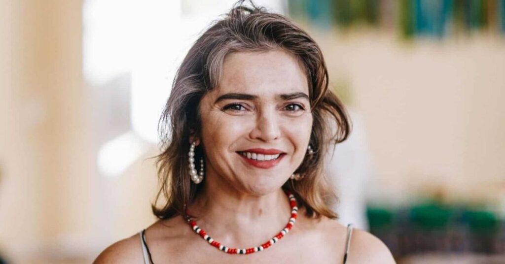 Titina Medeiros, atriz brasileira conhecida por novelas da TV Globo