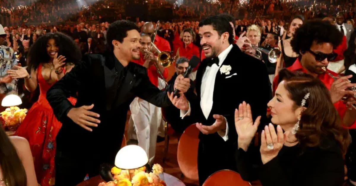 Bad Bunny no Grammy recebe o prêmio de Álbum do Ano