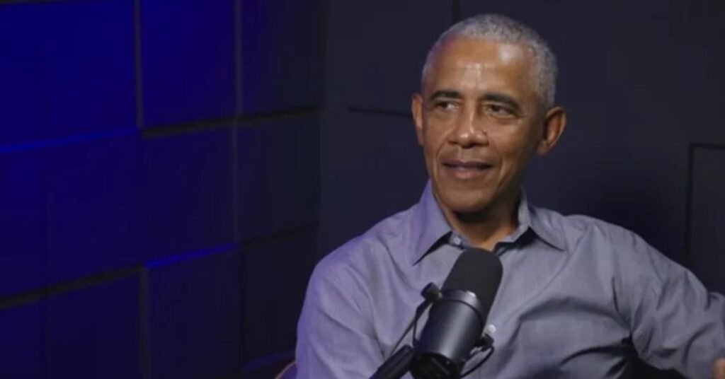 Barack Obama durante entrevista em podcast sobre extraterrestres