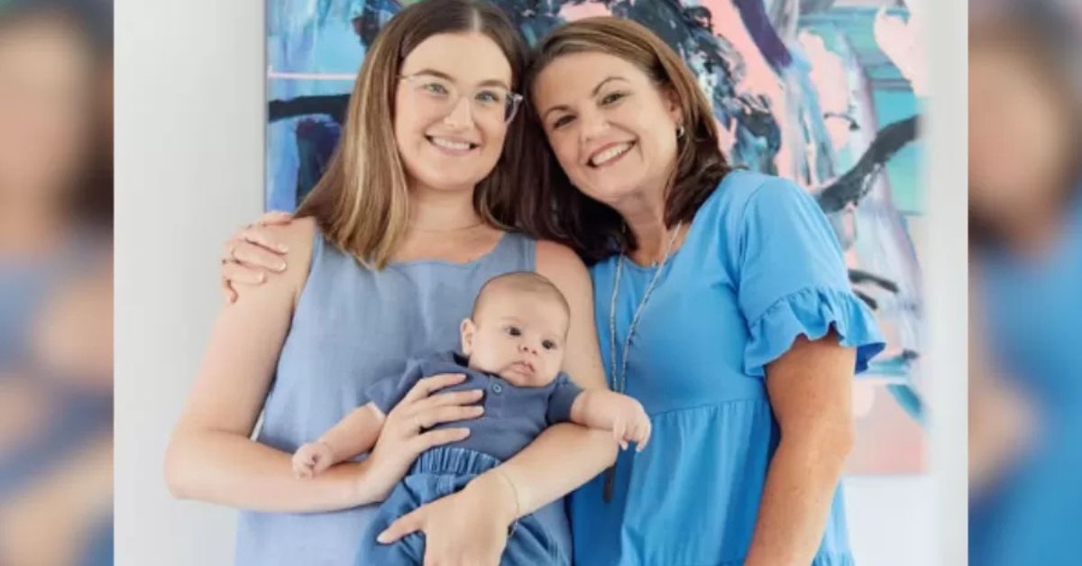 mulher engravida com o útero da mãe